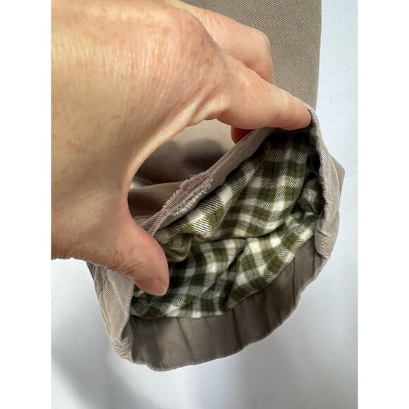 Cabela’s Men’s 36x34 Aged Khakis Flannel Lined 100% Cotton Pants Casual Outdoor - Picture 7 of 10